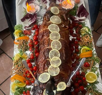 Ricco piatto Ristorante Primavera