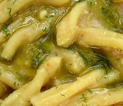 Pasta col macco di fave